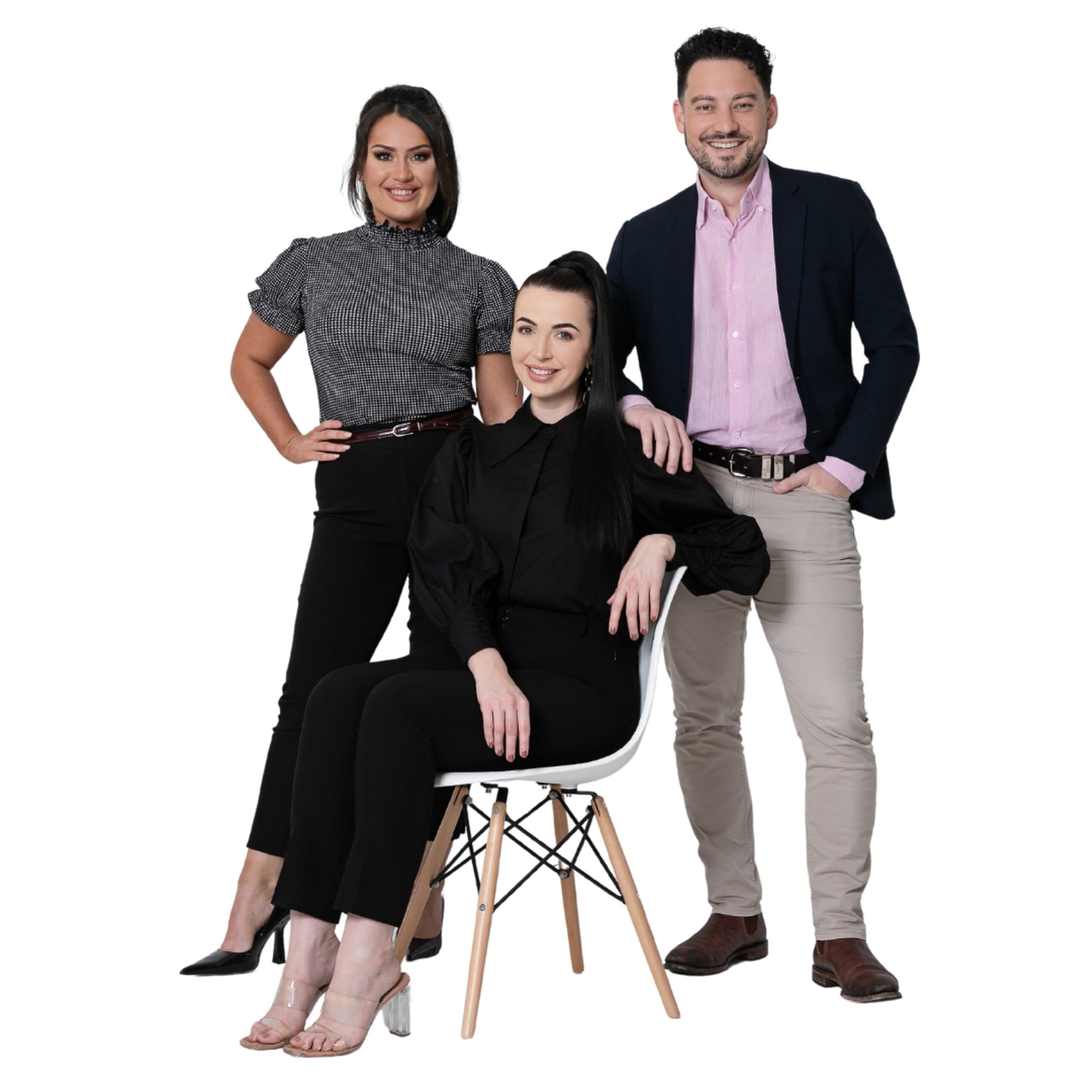Brad Minhinnick and the LINK Living property management team